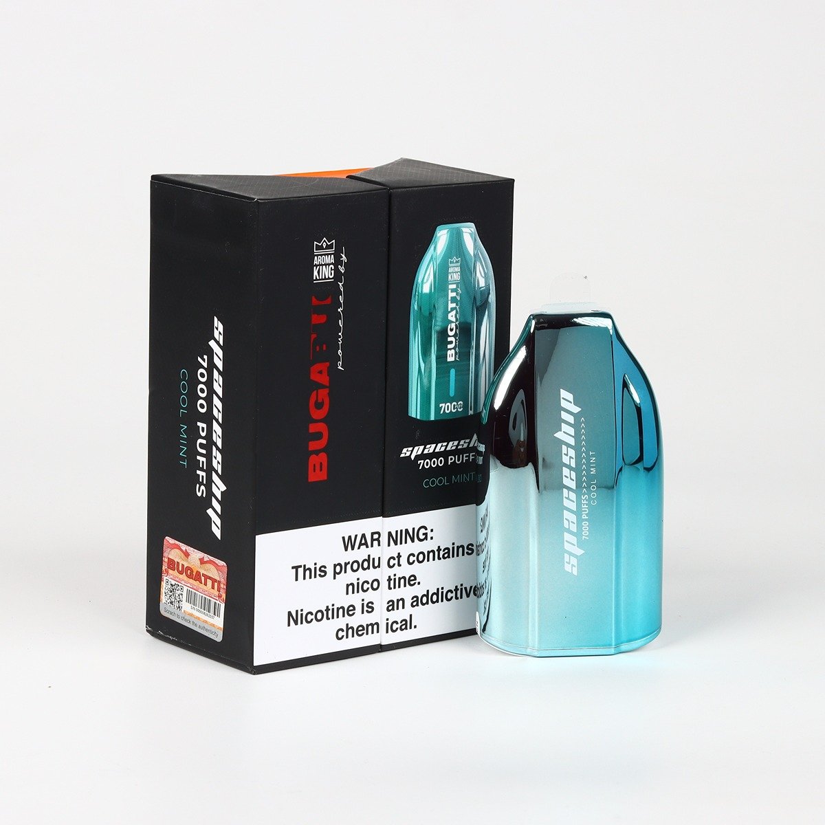 Bugatti spaceship 5% Disposable vape 7000 Puffs