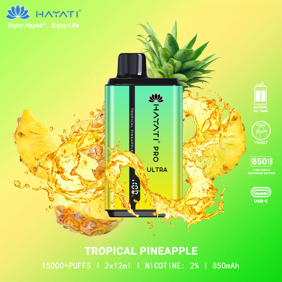 HAYATI PRO ULTRA 15000 PUFFS