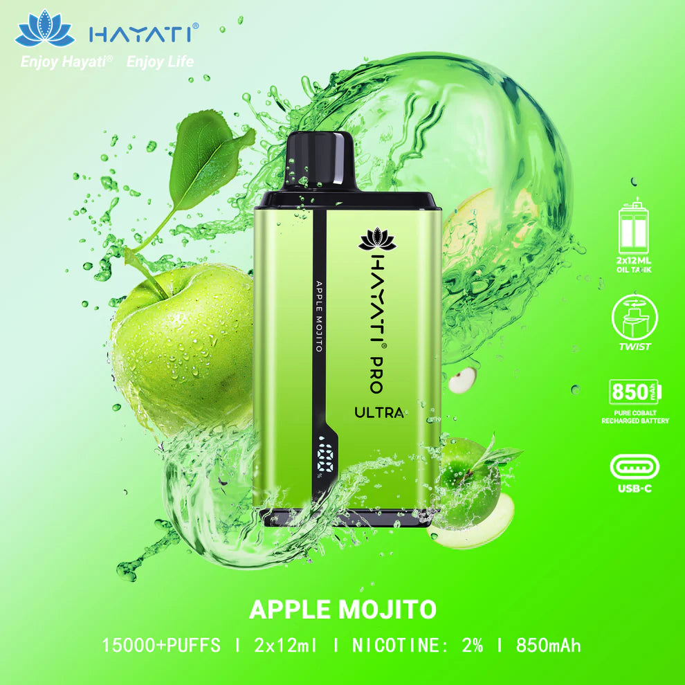 HAYATI PRO ULTRA 15000 PUFFS