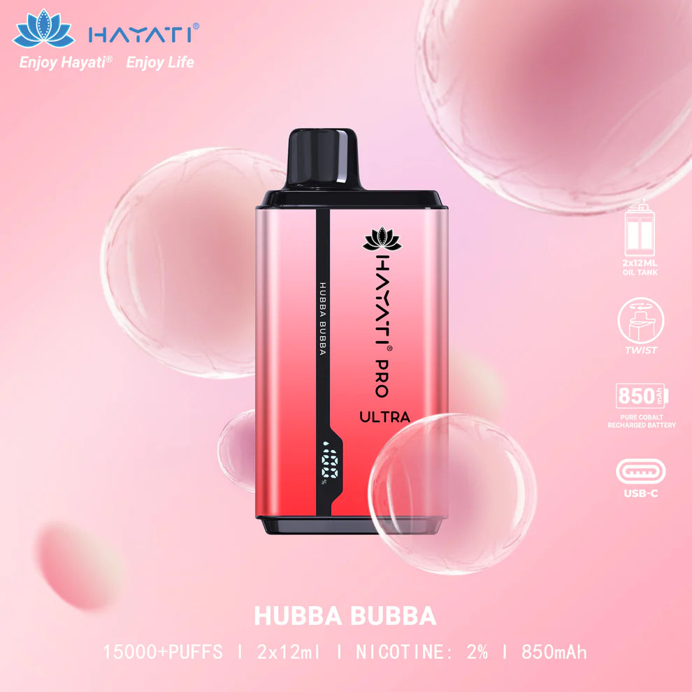 HAYATI PRO ULTRA 15000 PUFFS