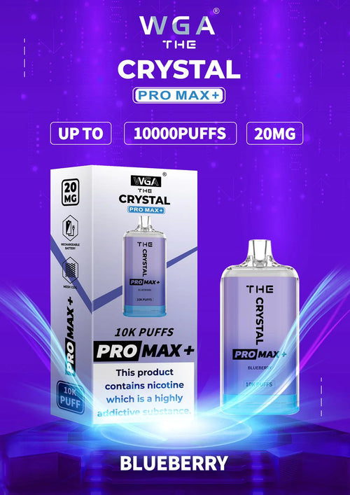 The Crystal Pro Max 10000 Puffs Pre Filled Vape