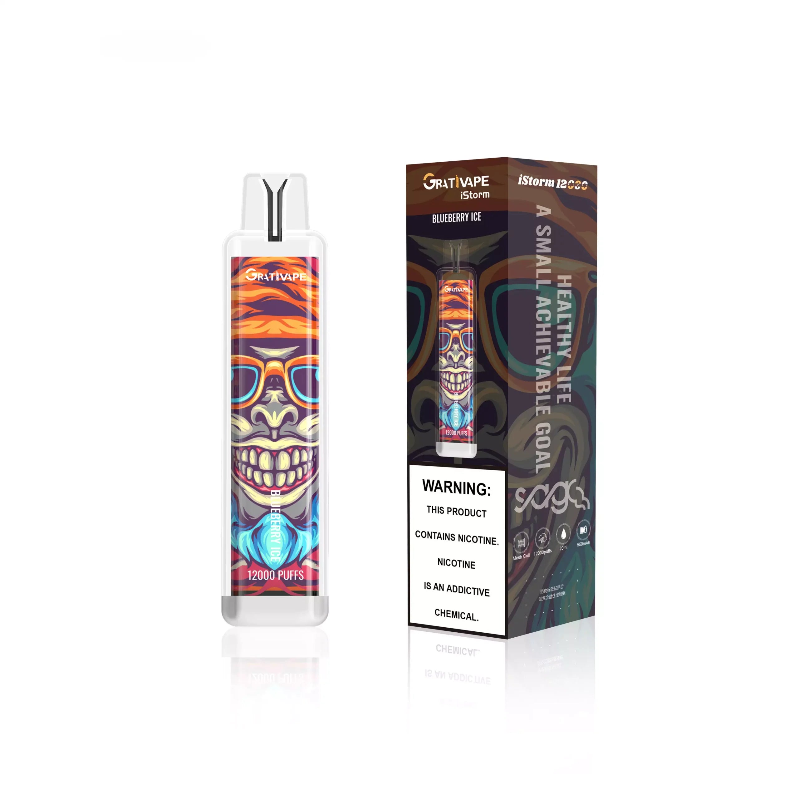 Grativape-Istorm 12k puff-Blackcurrant Ice