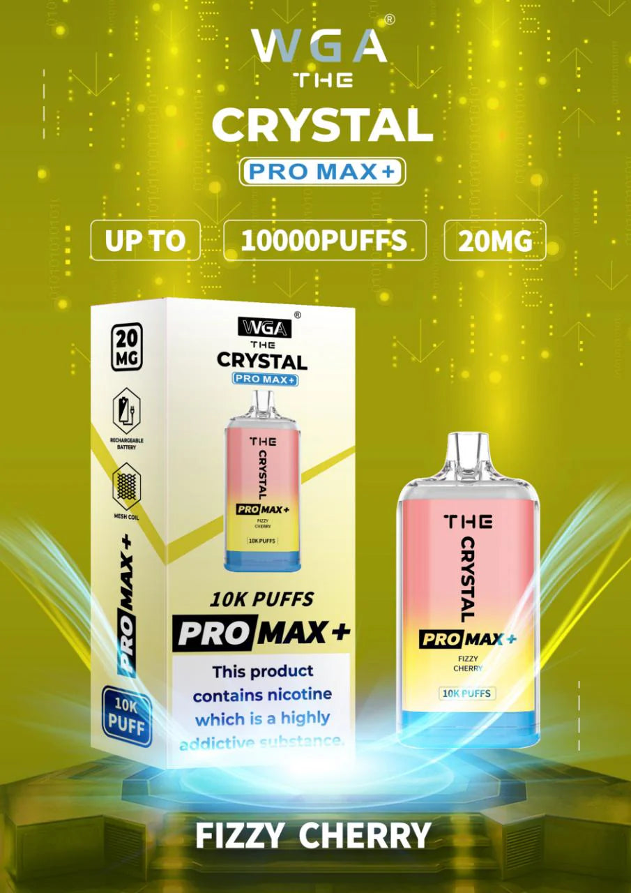 The Crystal Pro Max 10000 Puffs Pre Filled Vape