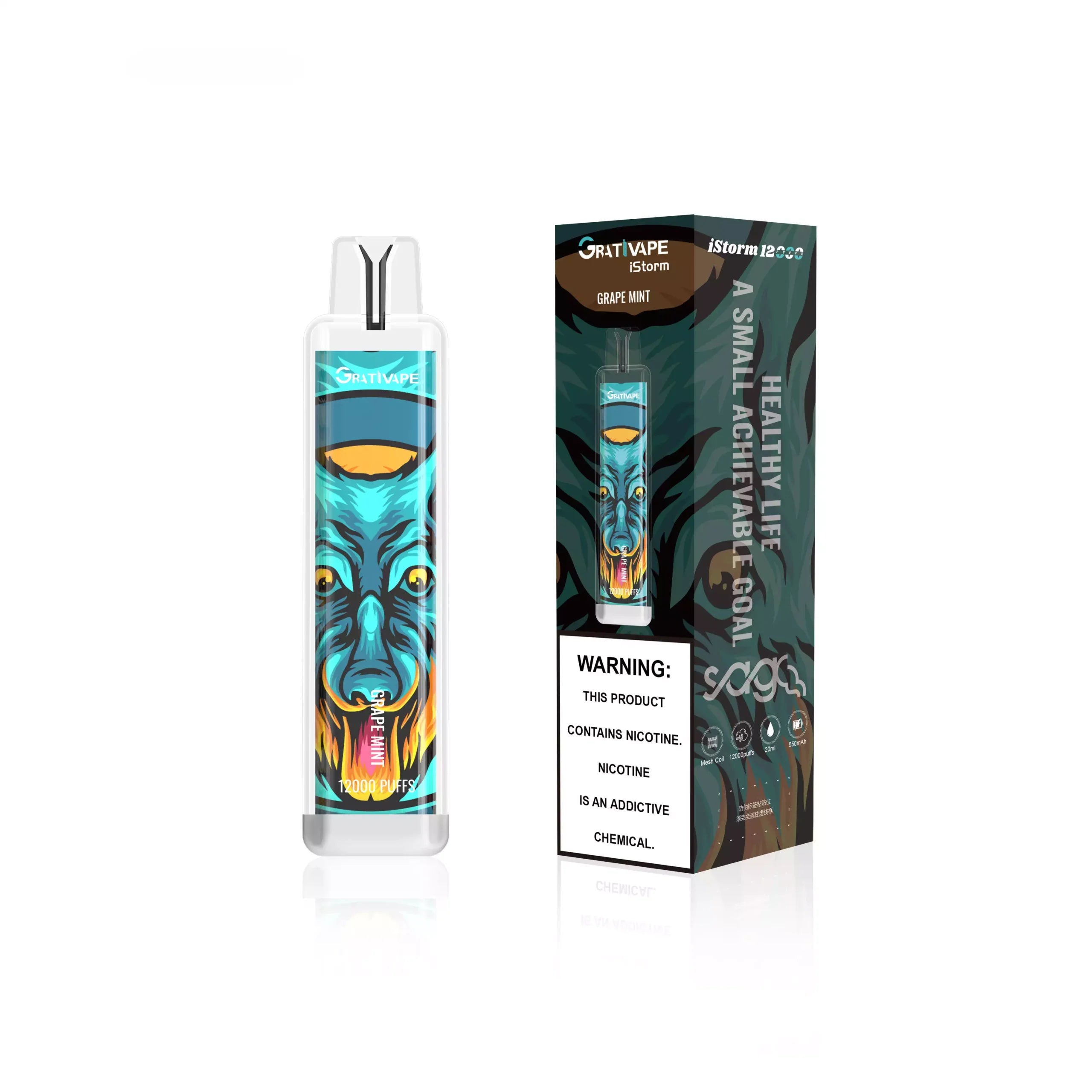 Grativape-Istorm 12k puff-Blackcurrant Ice