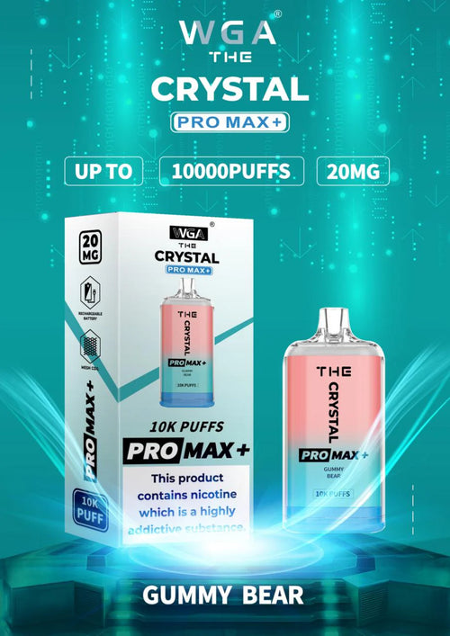 The Crystal Pro Max 10000 Puffs Pre Filled Vape