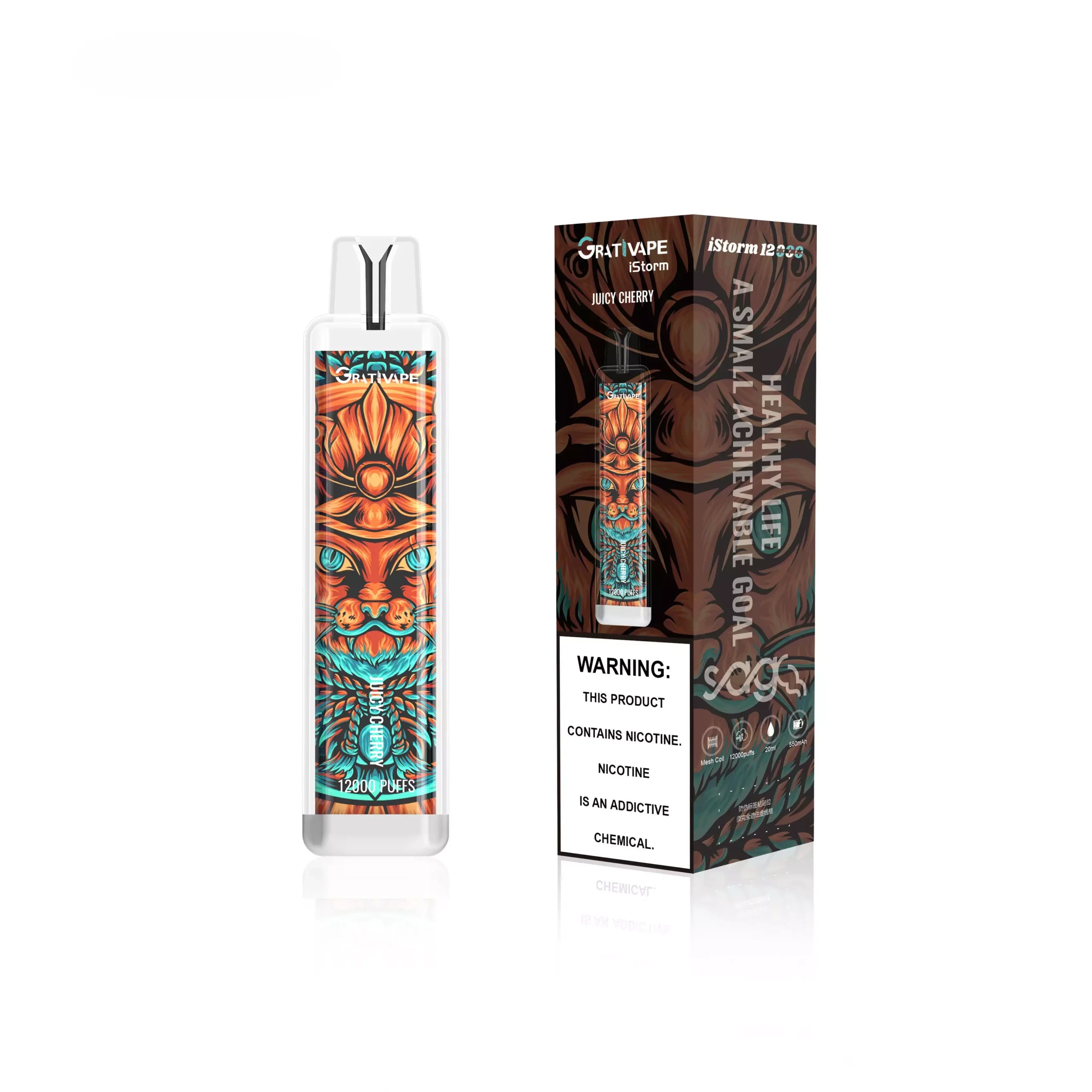 Grativape-Istorm 12k puff-Blackcurrant Ice