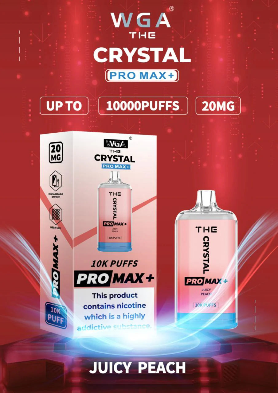 The Crystal Pro Max 10000 Puffs Pre Filled Vape