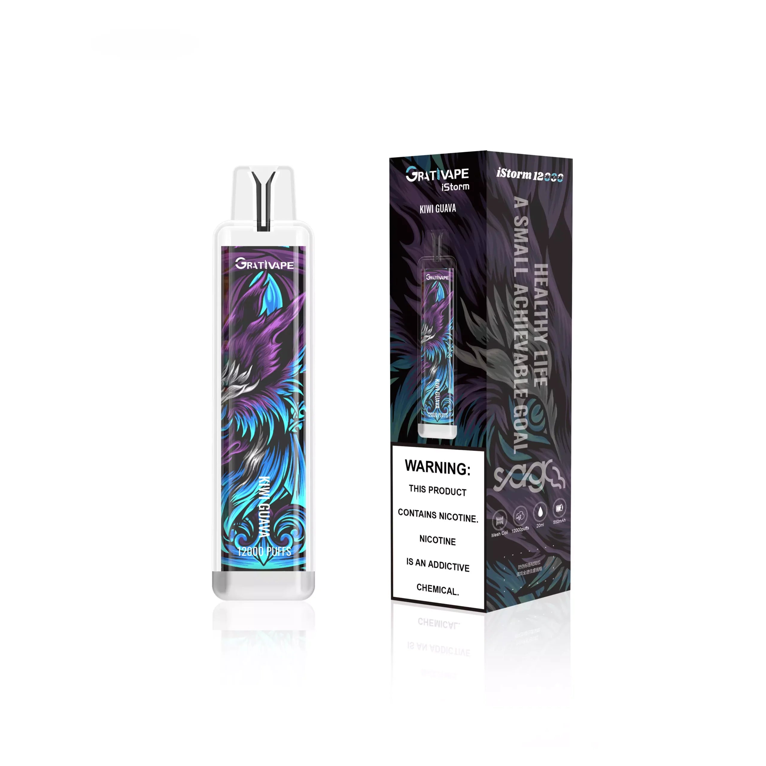 Grativape-Istorm 12k puff-Blackcurrant Ice