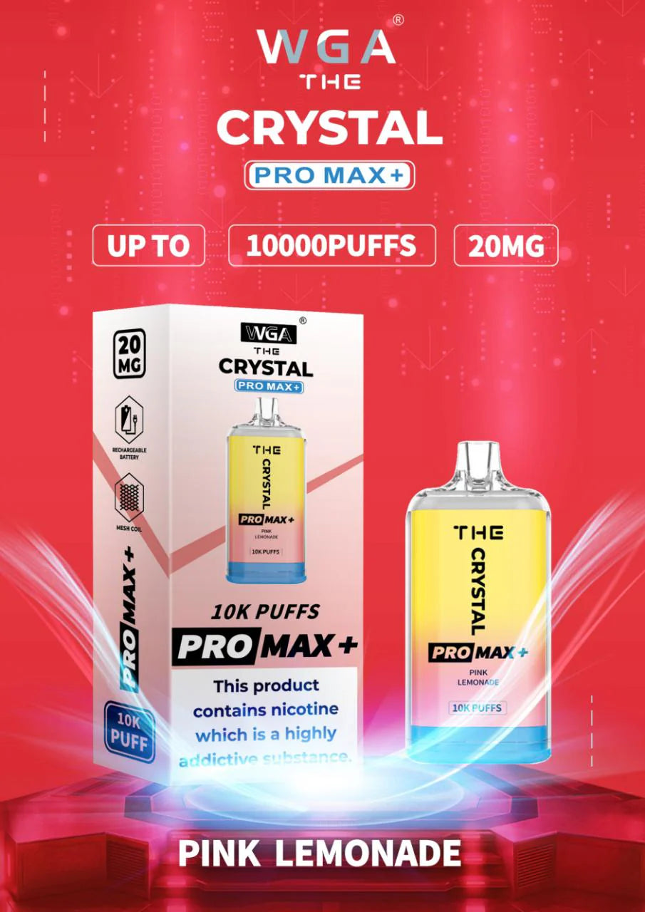 The Crystal Pro Max 10000 Puffs Pre Filled Vape