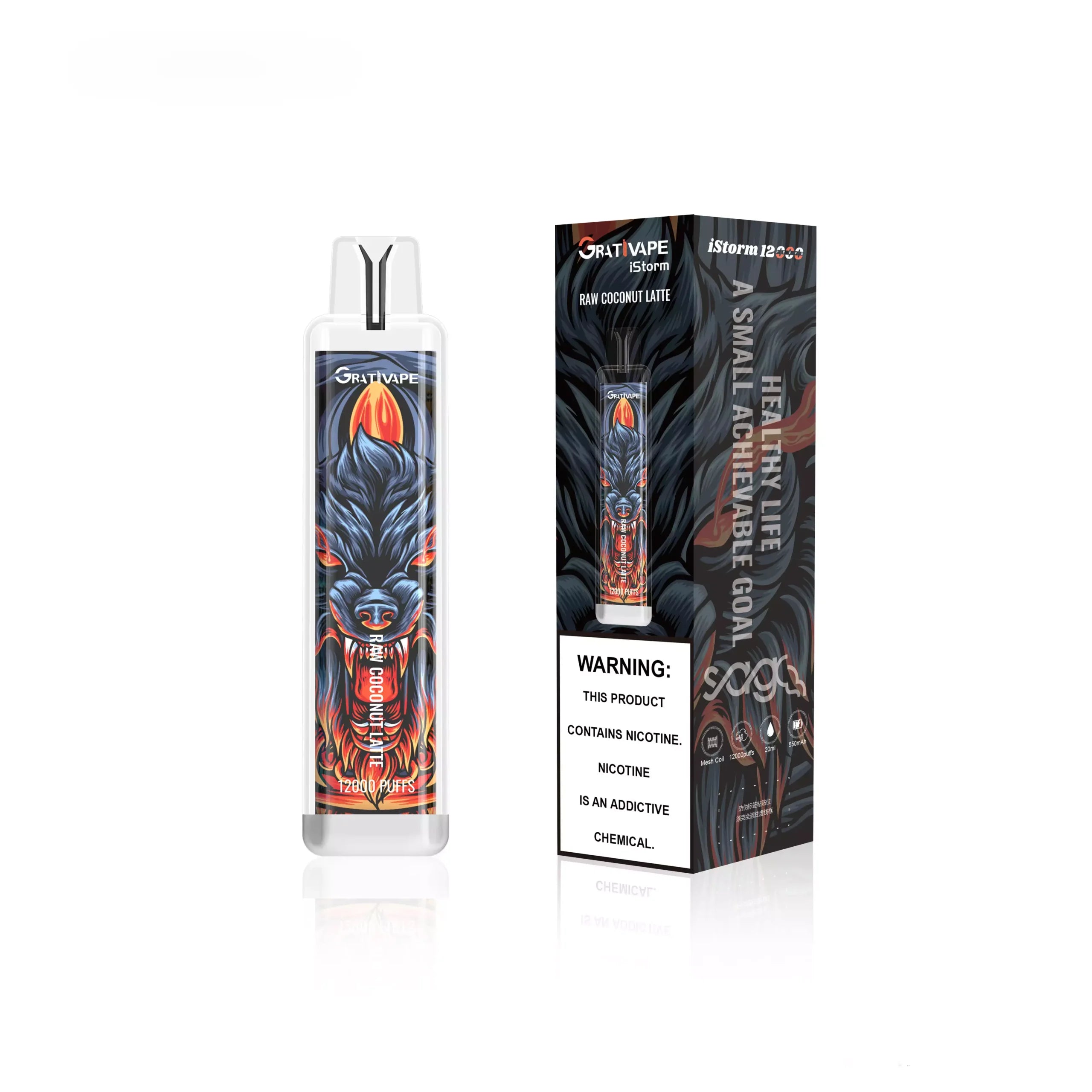 Grativape-Istorm 12k puff-Blackcurrant Ice