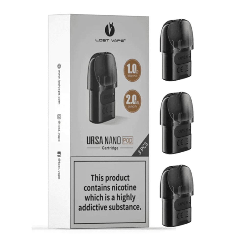 LOST VAPE URSA REPLACEMENT CARTRIDGES PODS